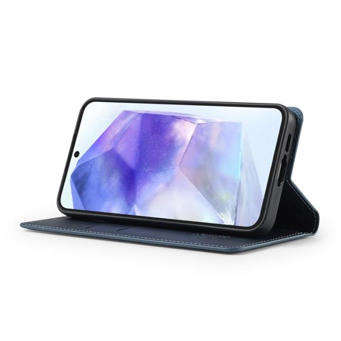 LC.imeeke - LC.IMEEKE Plånboksfodral för Samsung Galaxy S26 Plus Konstläder Stativ - Blå