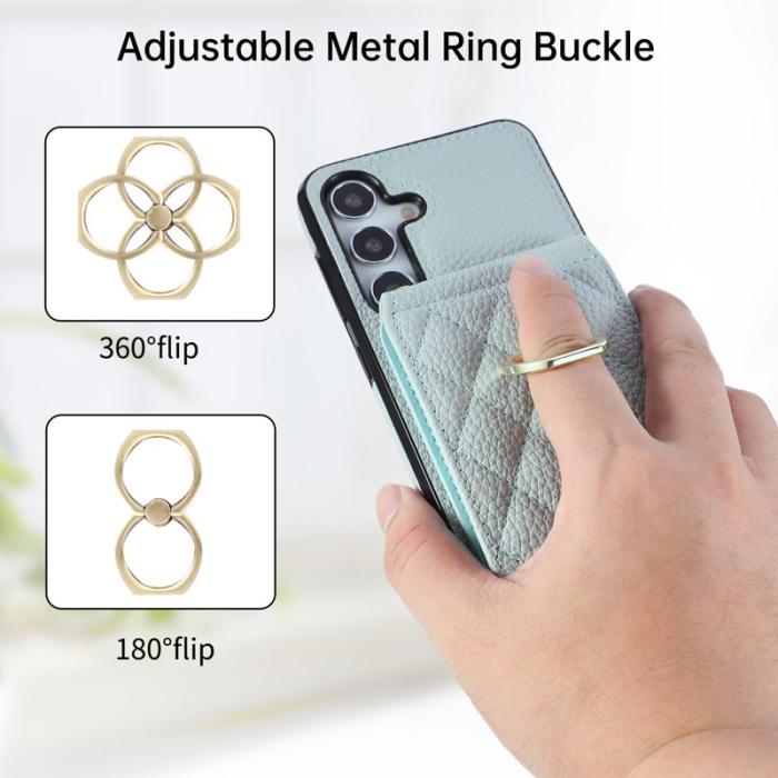 OEM - Mobilfodral för Samsung Galaxy S26 Plus Konstläder + TPU - Blå