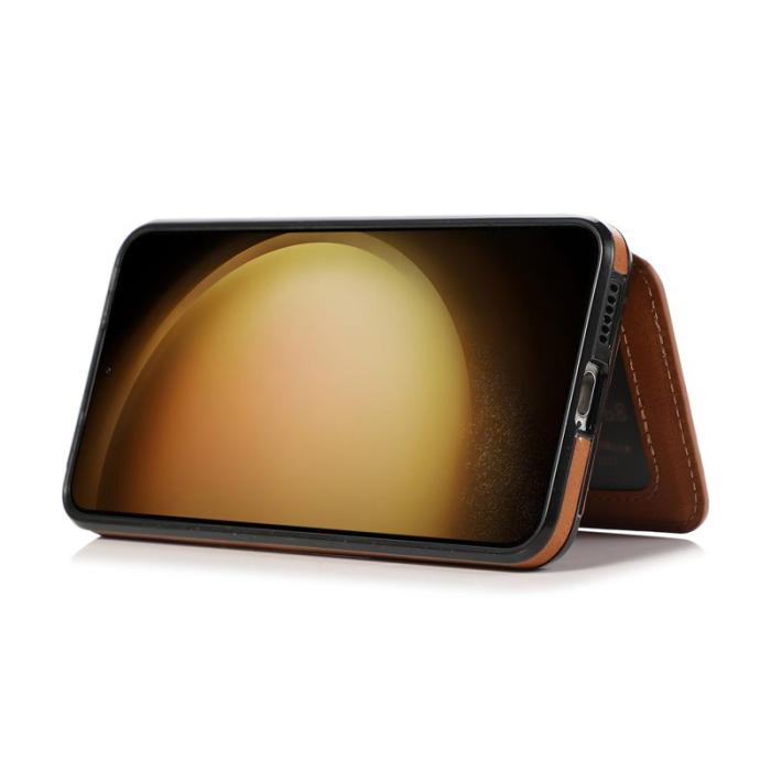 OEM - Mobilfodral för Samsung Galaxy S26 Plus Kortfack Kickstand - Brun