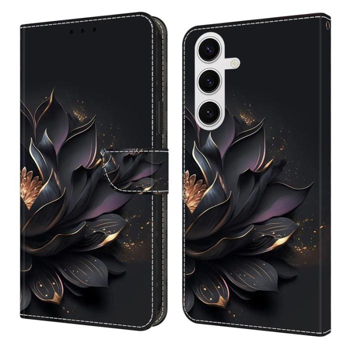 OEM - Plånboksfodral för Samsung Galaxy S26 Plus Magnetiskt Konstläder - Lila Lotus