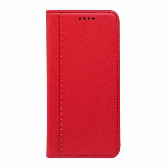 OEM - Plånboksfodral för Samsung Galaxy S26 Plus Magnetiskt Konstläder - Röd