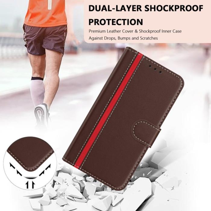 OEM - Plånboksfodral för Samsung Galaxy S26 Plus Magnetiskt Ställ - Brun