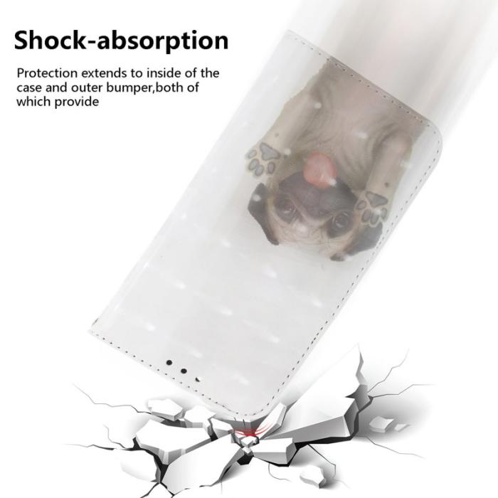 OEM - Plånboksfodral för Samsung Galaxy S26 Plus Mönstertryckt Konstläder - Pug