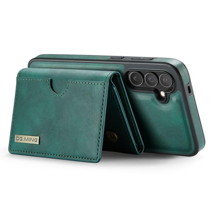 DG.MING - DG.Ming Plånboksfodral för Samsung Galaxy S26 Plus RFID Blocking - Grön