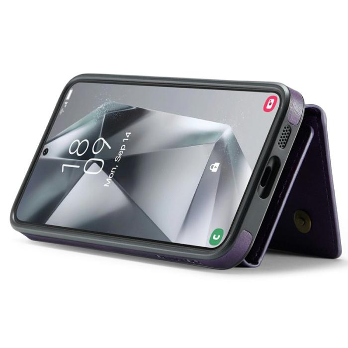 DG.MING - DG.Ming Plånboksfodral för Samsung Galaxy S26 Plus RFID Blocking - Lila