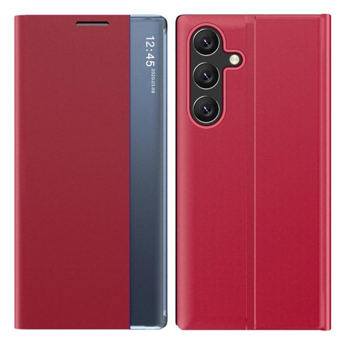 OEM - Mobilfodral för Samsung Galaxy S26 Plus Scratch-resistant Konstläder - Röd