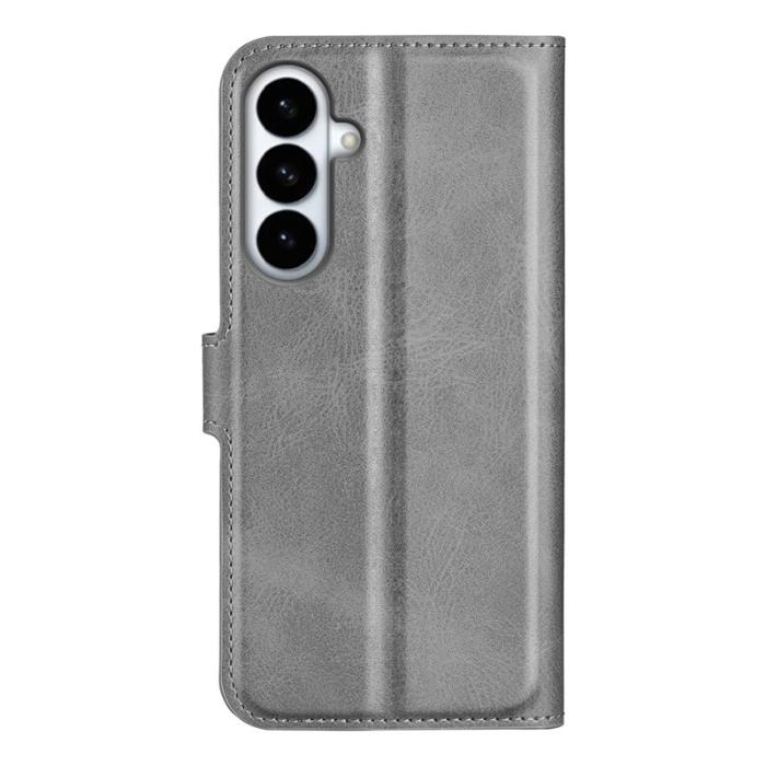 OEM - Mobilfodral för Samsung Galaxy S26 Plus Ställfunktion Konstläder - Grå