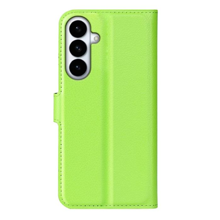 OEM - Plånboksfodral för Samsung Galaxy S26 Plus Stativ Konstläder - Grön