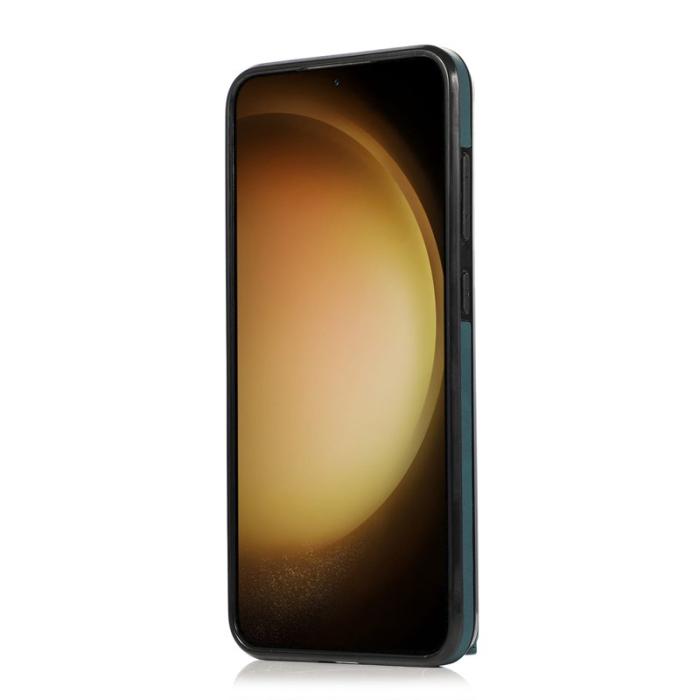 OEM - Plånboksfodral för Samsung Galaxy S26 Plus Tri-Fold Kickstand PU - Blå