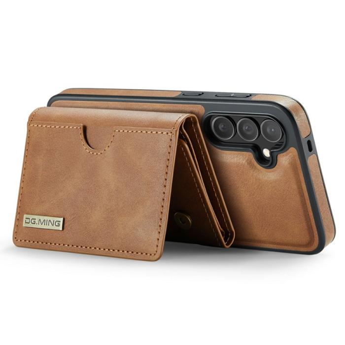 DG.MING - DG.Ming Plånboksfodral för Samsung Galaxy S26 RFID-blockerande - Brun