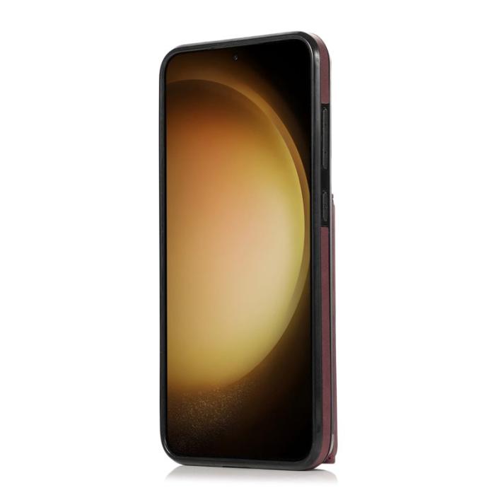 OEM - Plånboksfodral för Samsung Galaxy S26 Tri-Fold Kickstand Konstläder - Röd