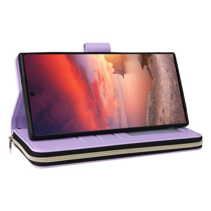 OEM - Mobilfodral för Samsung Galaxy S26 Ultra 9 Kortfack - Ljuslila