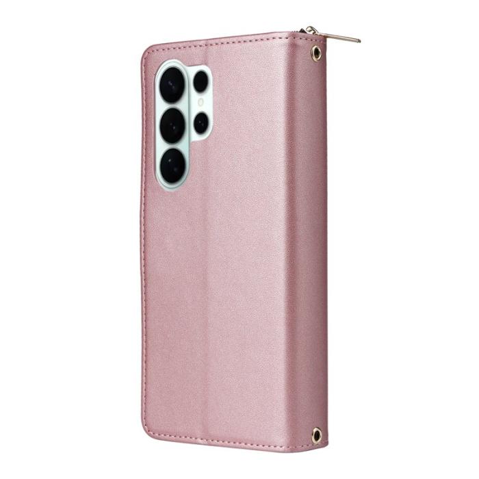 OEM - Mobilfodral för Samsung Galaxy S26 Ultra 9 Kortfack - Roséguld