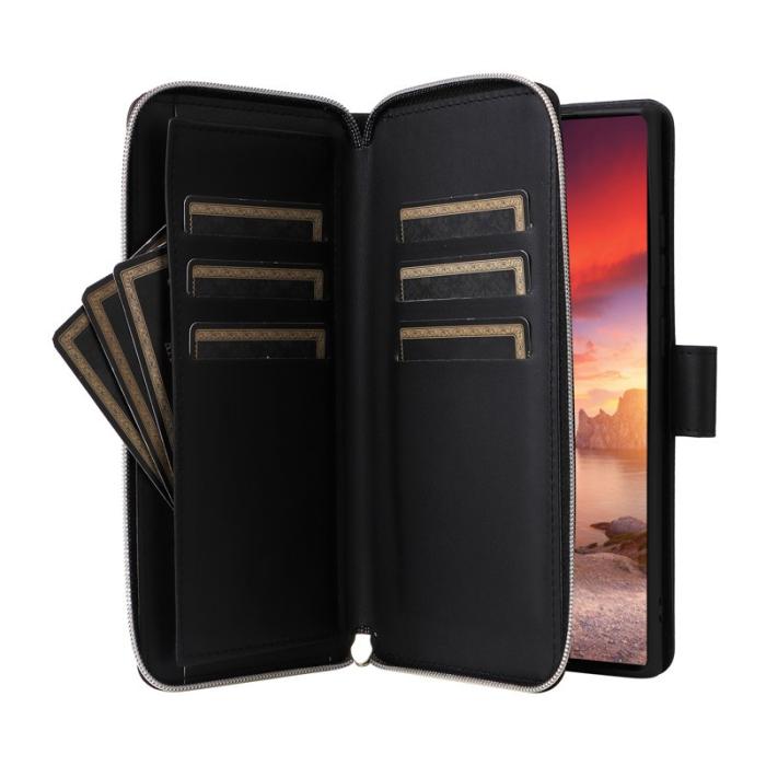 OEM - Mobilfodral för Samsung Galaxy S26 Ultra 9 Kortfack - Svart