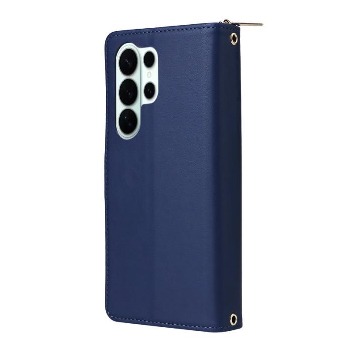 OEM - Mobilfodral för Samsung Galaxy S26 Ultra 9 Kortplatser - Blå