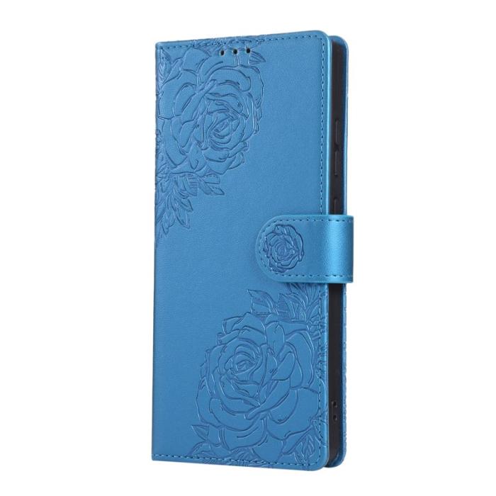 OEM - Plånboksfodral för Samsung Galaxy S26 Ultra Konstläder 3 kortfack - Blå