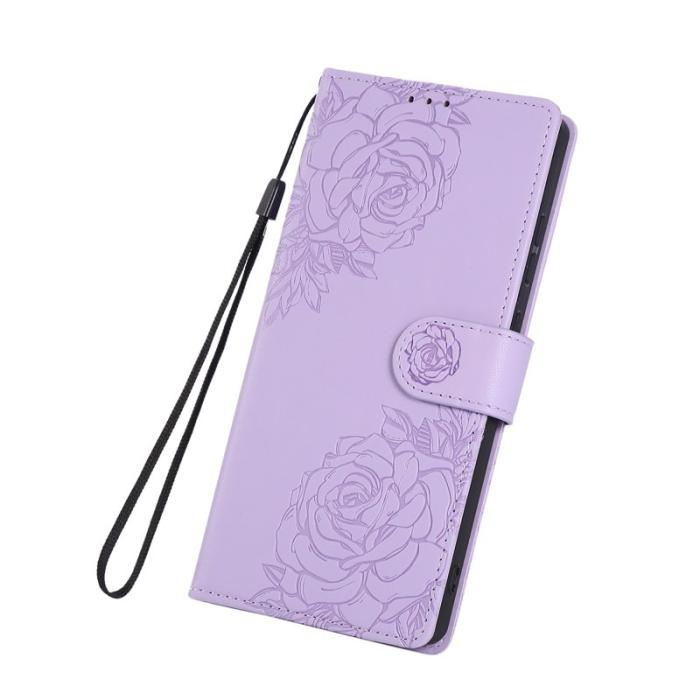 OEM - Plånboksfodral för Samsung Galaxy S26 Ultra Konstläder 3 kortfack - Ljuslila