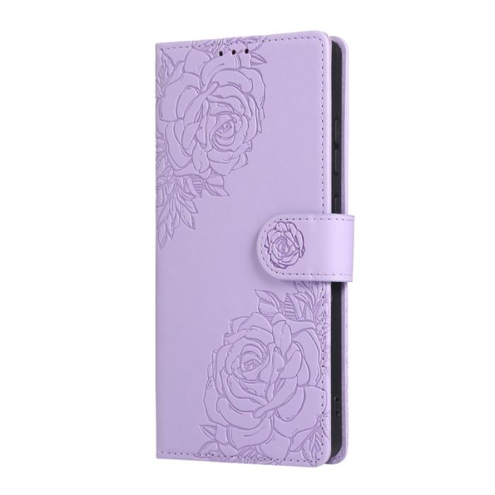 OEM - Plånboksfodral för Samsung Galaxy S26 Ultra Konstläder 3 kortfack - Ljuslila