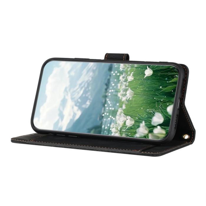 OEM - Plånboksfodral för Samsung Galaxy S26 Ultra Konstläder 5 kortfack - Svart