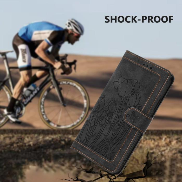 OEM - Plånboksfodral för Samsung Galaxy S26 Ultra Konstläder 5 kortfack - Svart