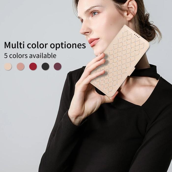 OEM - Plånboksfodral för Samsung Galaxy S26 Ultra Konstläder - Aprikos