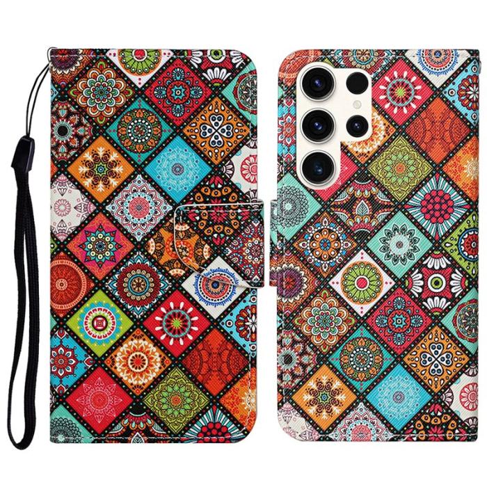 OEM - Mobilfodral för Samsung Galaxy S26 Ultra Konstläder - Etnisk stil