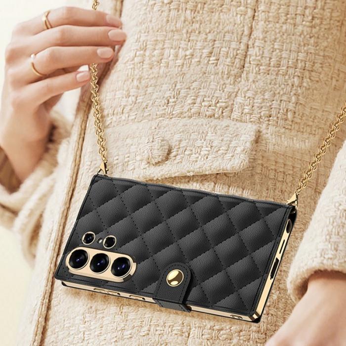 GKK - GKK Mobilfodral för Samsung Galaxy S26 Ultra Konstläder med kortfack - Titangrå