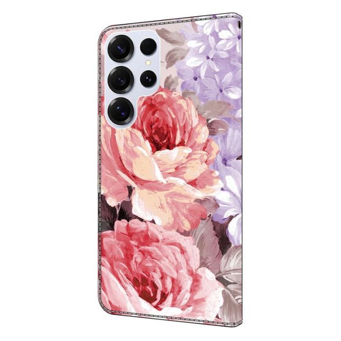 OEM - Plånboksfodral för Samsung Galaxy S26 Ultra Konstläder - Mörkrosa