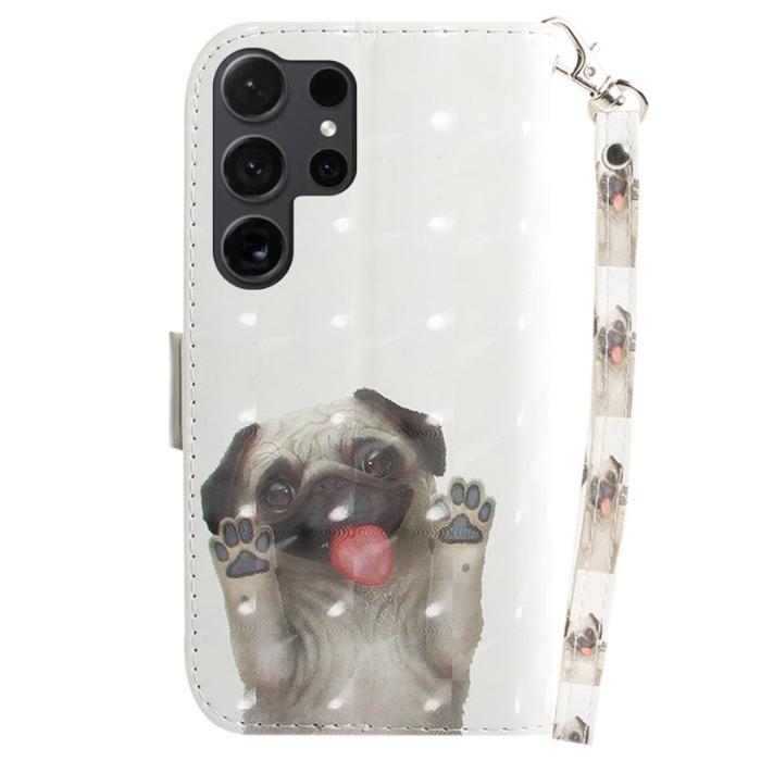 OEM - Plånboksfodral för Samsung Galaxy S26 Ultra Konstläder - Pug