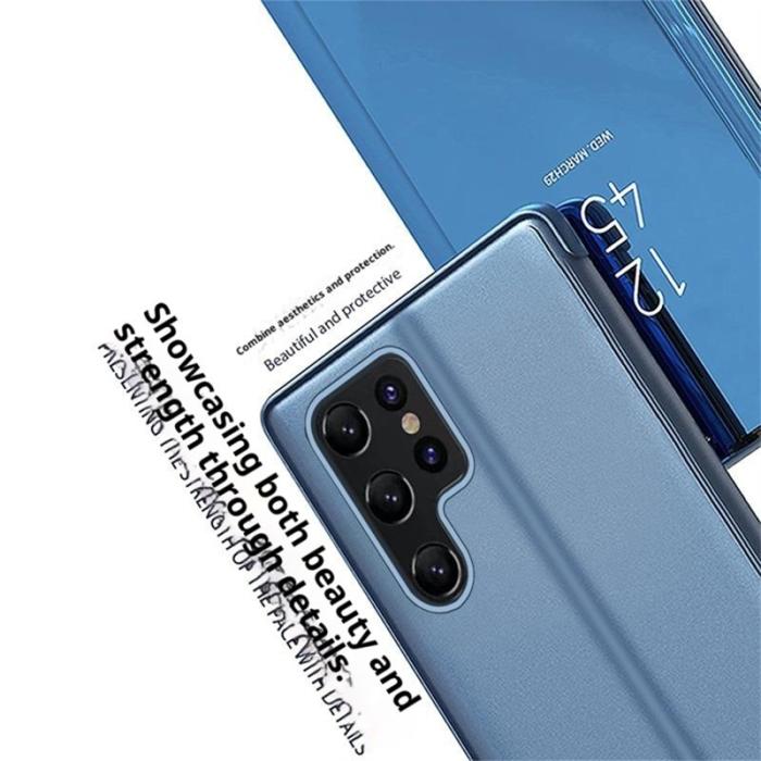 OEM - Mobilfodral för Samsung Galaxy S26 Ultra Konstläder Ställ - Guld