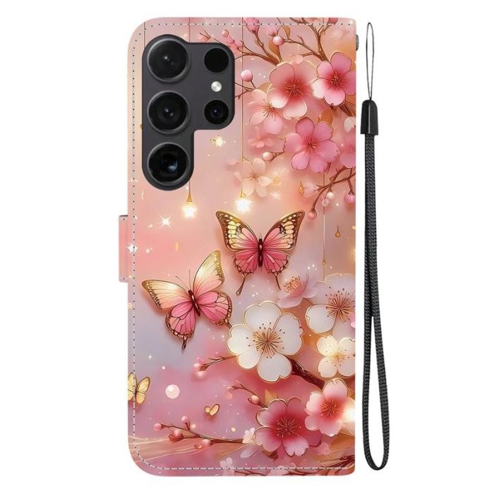 OEM - Plånboksfodral för Samsung Galaxy S26 Ultra Konstläder Ställ - Lantern Butterfly