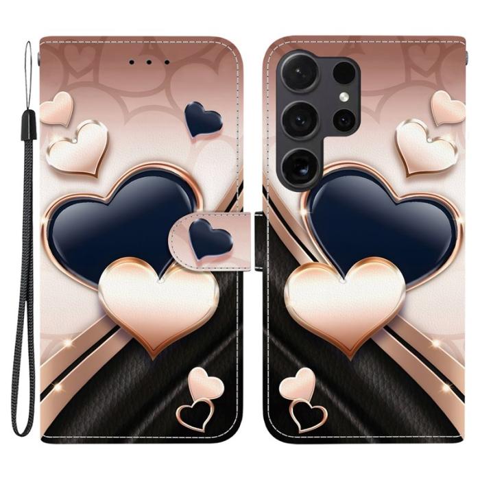 OEM - Plånboksfodral för Samsung Galaxy S26 Ultra Konstläder Stativ - Love