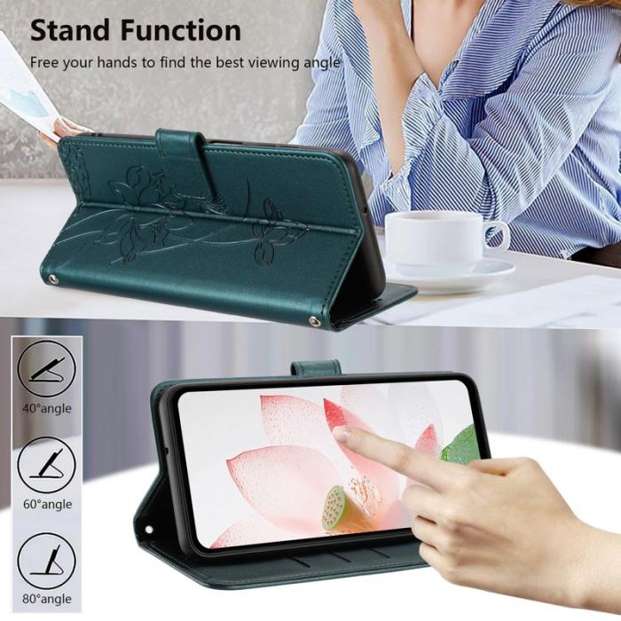 OEM - Plånboksfodral för Samsung Galaxy S26 Ultra Konstläder Stativ - Mörkgrön