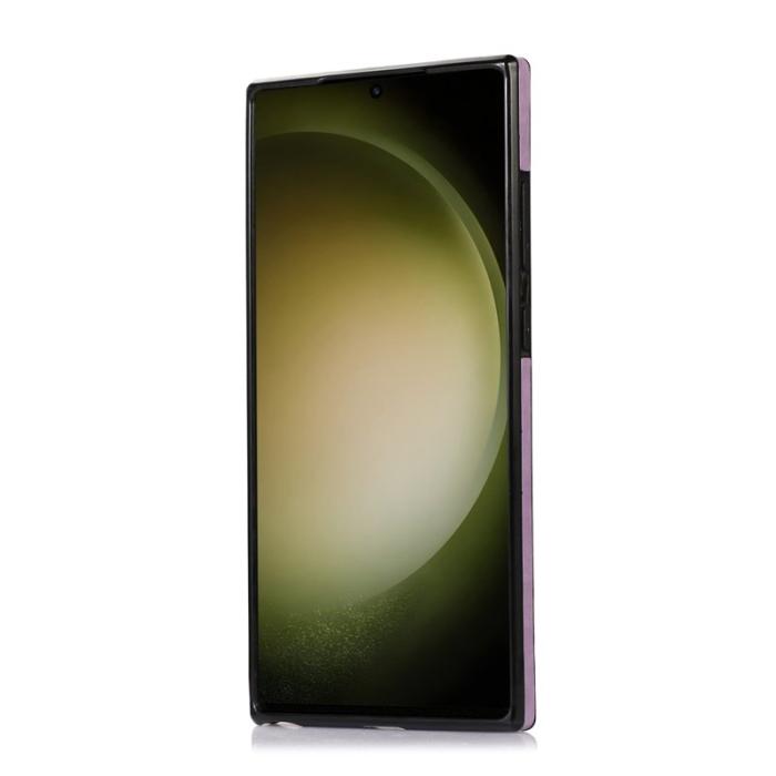 OEM - Mobilfodral för Samsung Galaxy S26 Ultra Konstläder + TPU - Lila