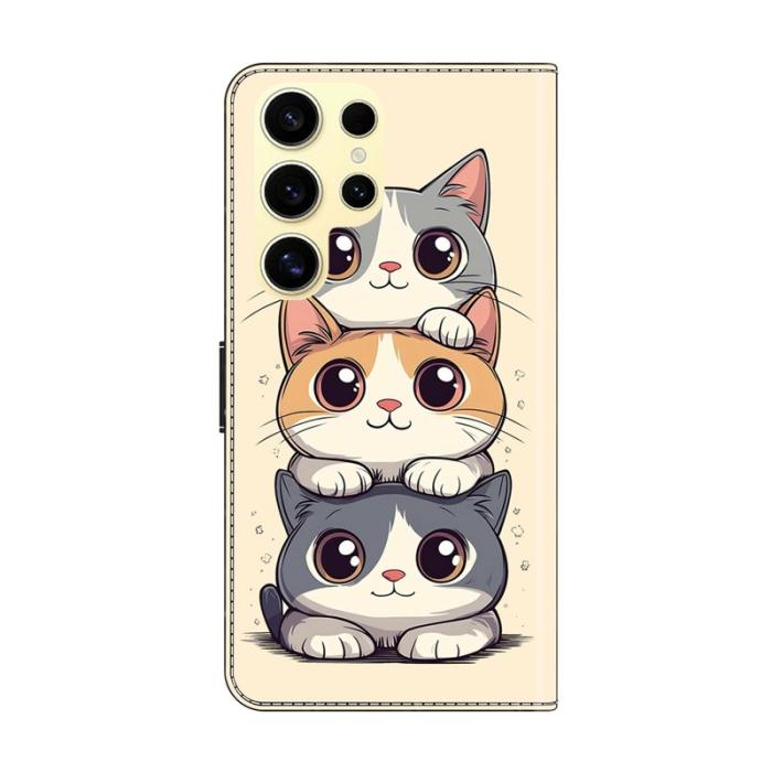 OEM - Plånboksfodral för Samsung Galaxy S26 Ultra Fällbart Ställ - Svart