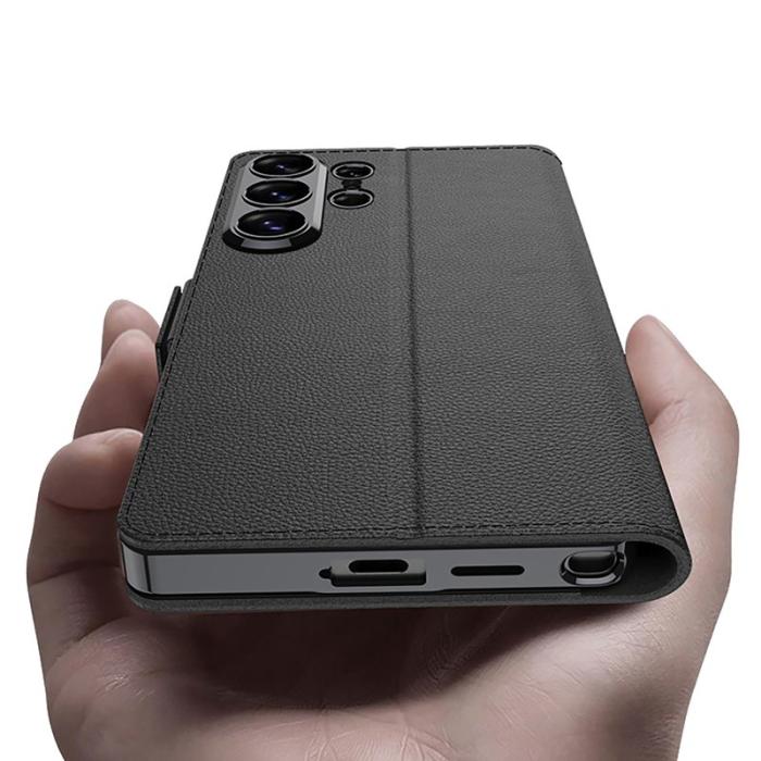 GKK - GKK Mobilfodral för Samsung Galaxy S26 Ultra Kickstand + Kortfack Kolfibertextur