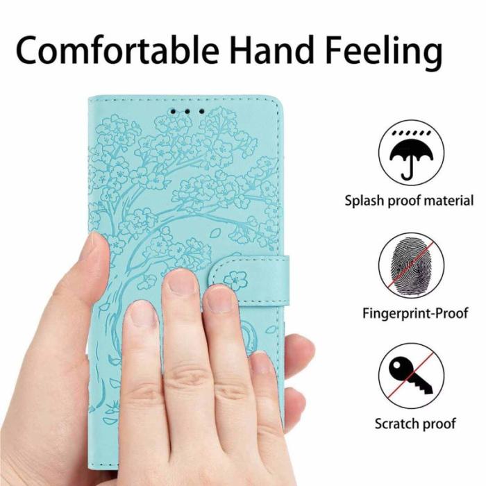 OEM - Plånboksfodral för Samsung Galaxy S26 Ultra Konstläder Ställ - Ljusgrön