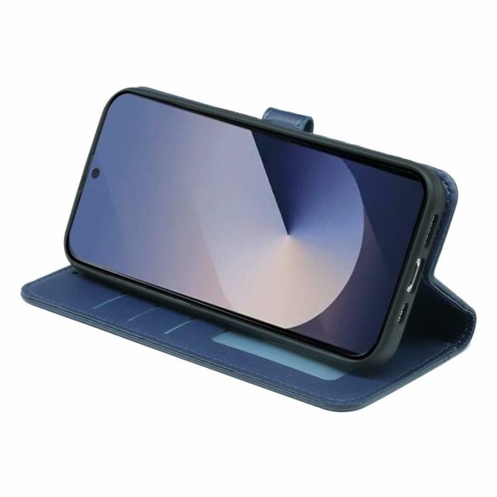 OEM - Plånboksfodral för Samsung Galaxy S26 Ultra Magnetiskt Konstläder - Blå