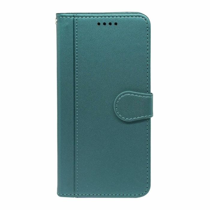 OEM - Plånboksfodral för Samsung Galaxy S26 Ultra Magnetiskt Konstläder - Grön