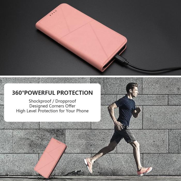 OEM - Plånboksfodral för Samsung Galaxy S26 Ultra Magnetiskt Konstläder - Rosa