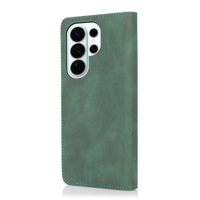 OEM - Plånboksfodral för Samsung Galaxy S26 Ultra Magnetiskt läder - Grön