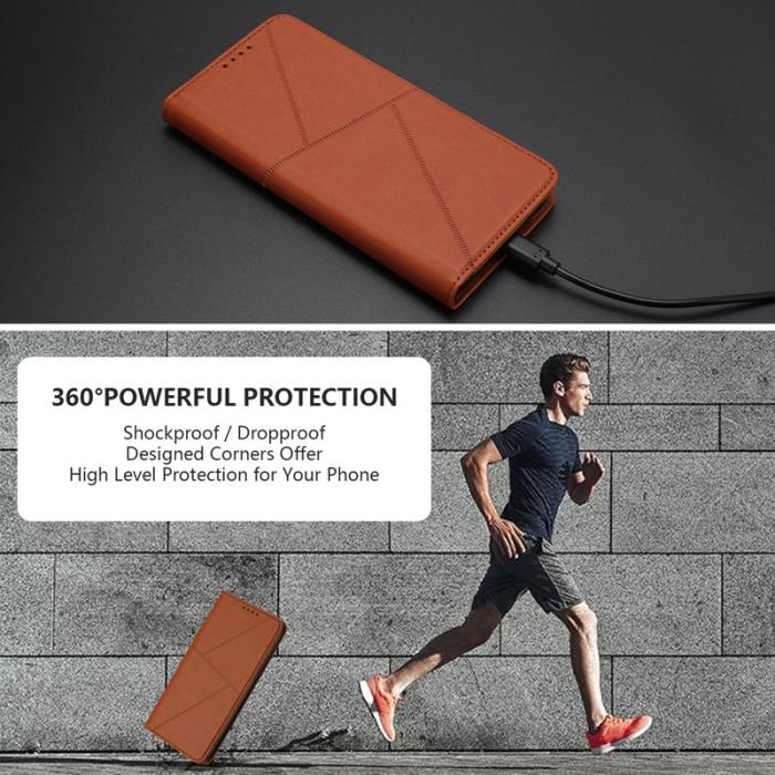 OEM - Plånboksfodral för Samsung Galaxy S26 Ultra Magnetiskt Konstläder - Kaffe