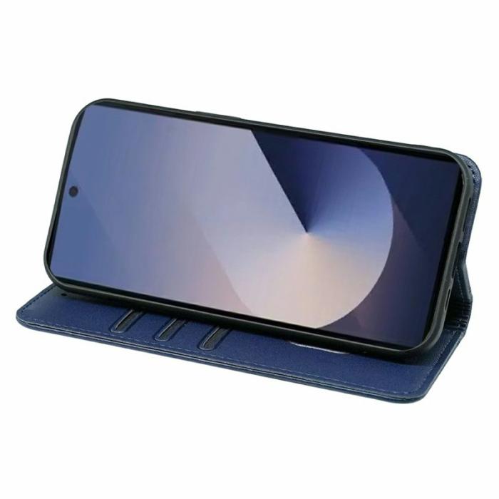 OEM - Plånboksfodral för Samsung Galaxy S26 Ultra Magnetiskt Konstläder - Blå