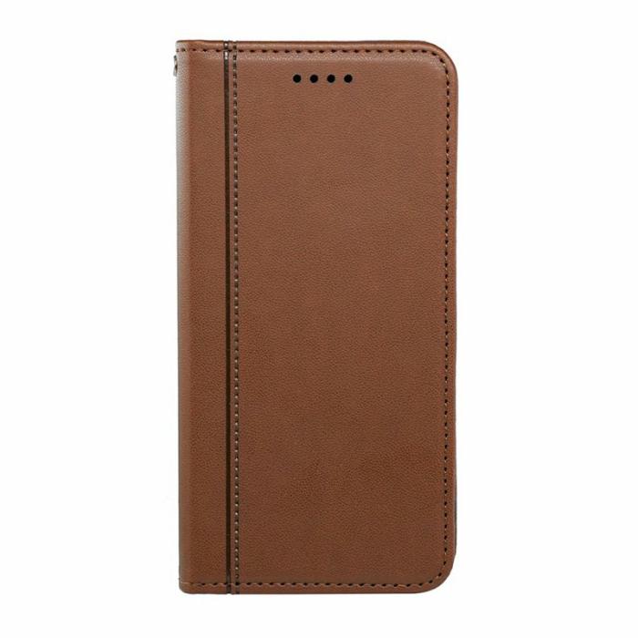 OEM - Plånboksfodral för Samsung Galaxy S26 Ultra Magnetiskt Konstläder - Brun