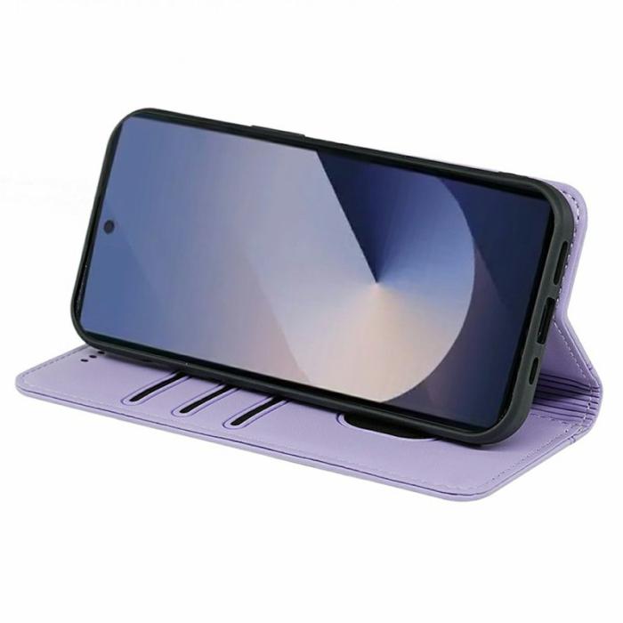 OEM - Plånboksfodral för Samsung Galaxy S26 Ultra Magnetiskt Konstläder - Lila