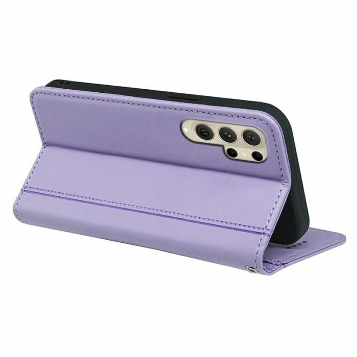 OEM - Plånboksfodral för Samsung Galaxy S26 Ultra Magnetiskt Konstläder - Lila