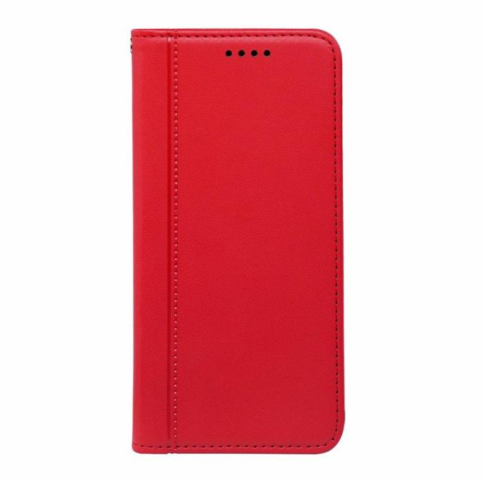 OEM - Plånboksfodral för Samsung Galaxy S26 Ultra Magnetiskt Konstläder - Röd