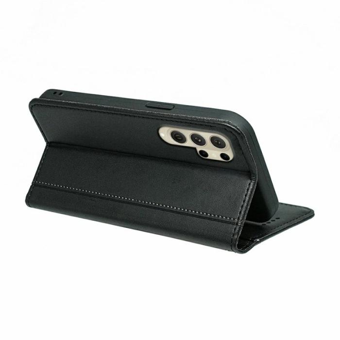 OEM - Plånboksfodral för Samsung Galaxy S26 Ultra Magnetiskt Konstläder - Svart