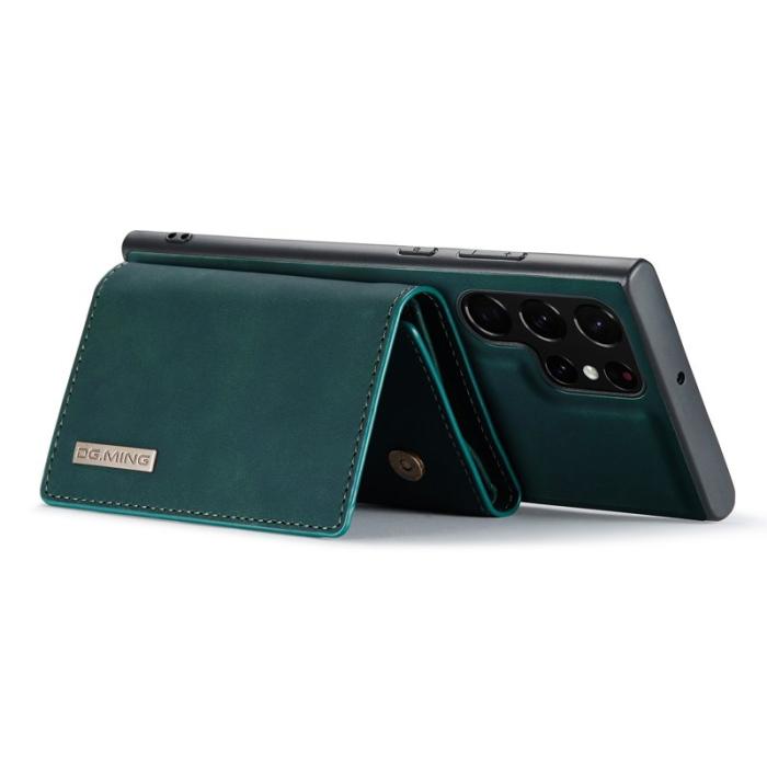 DG.MING - DG.Ming Plånboksfodral för Samsung Galaxy S26 Ultra Magnetiskt PU + TPU - Grön