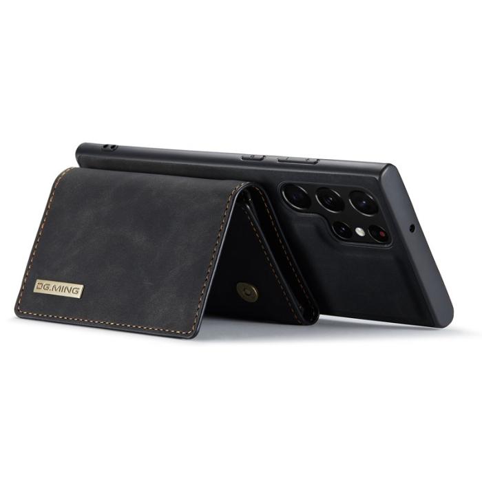 DG.MING - DG.Ming Plånboksfodral för Samsung Galaxy S26 Ultra Magnetiskt PU + TPU - Svart